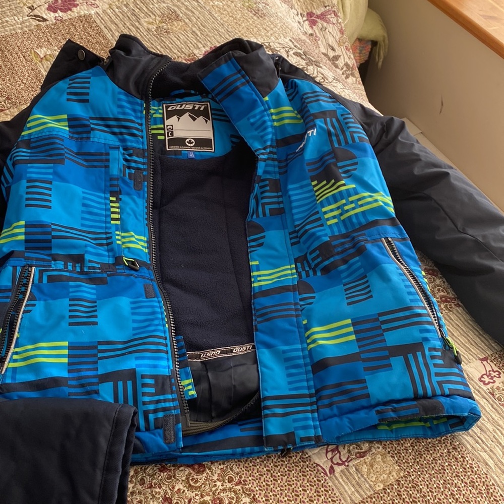 High quality winter set jacket and pants for boys 10-12 years